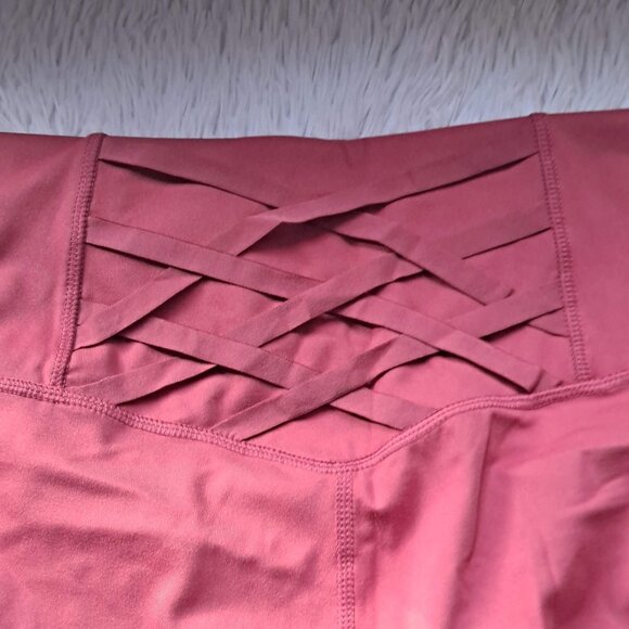 Yogalicious Lux Size 3X Earth Red Leggings Polygiene Odor Free NWT - Picture 6 of 10